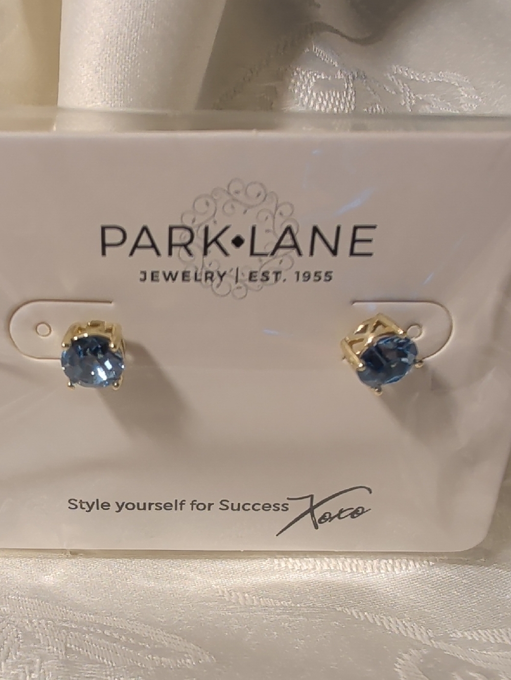 Park Lane Blue Impression Earrings